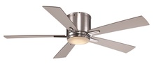  F-1017 PC - Finnley Collection Indoor LED Light, 5-Blade Ceiling Fan with Opal Glass Lens